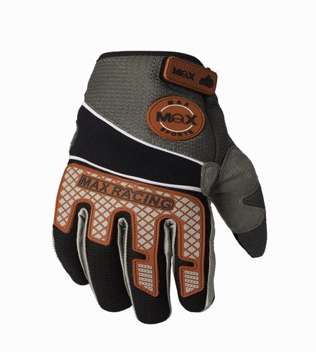 GUANTES MOTOCROSS MAX VGM51 (ROJO) L/ECONOMICA TALLE L [MVGM51R/L]